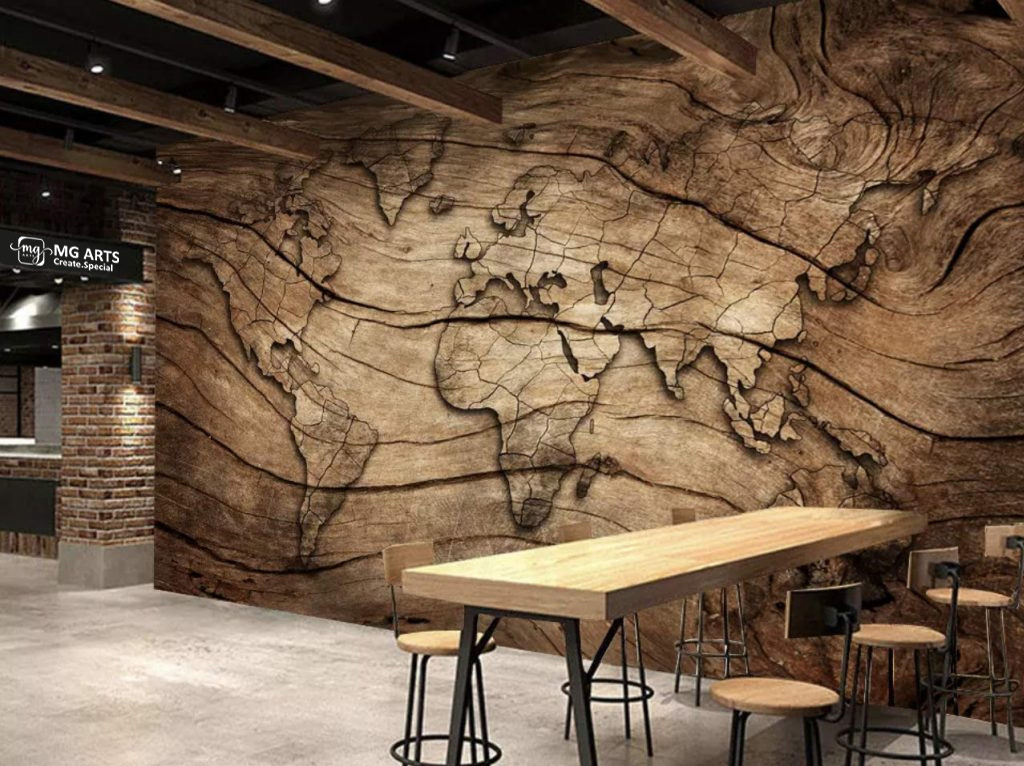 Digitally Printed wood