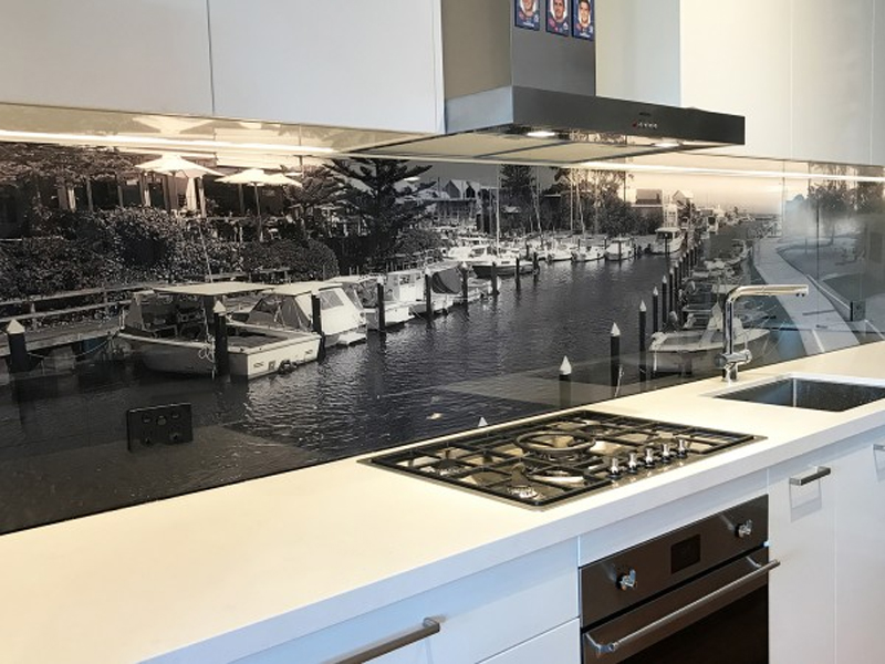 Digitally Printed Backsplash